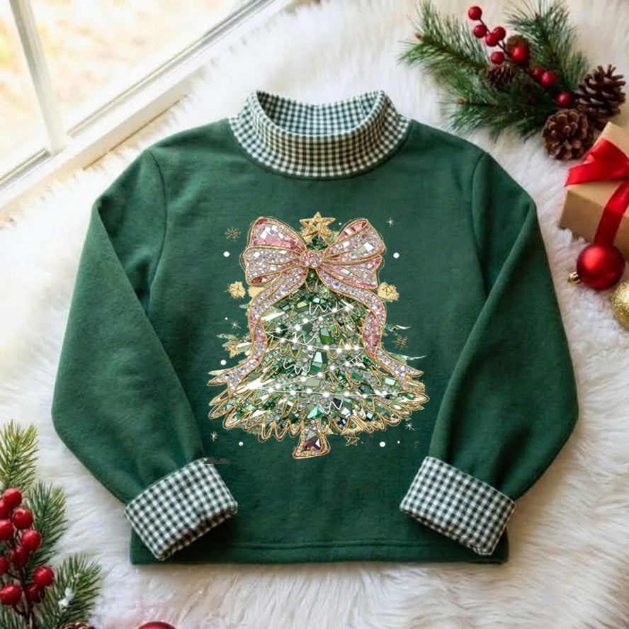 Sparkly Christmas Graphic Sweatshirt